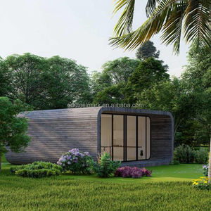 高品質ファクトリーアウトレット多機能木目アップルキャビン外枠プレハブモジュラーハウス - Product Image 1