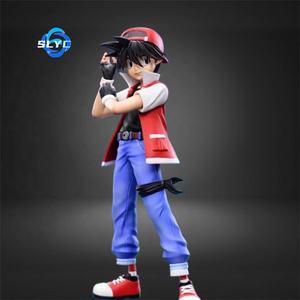 โมเดลเครื่องประดับสำหรับเทรนเนอร์ตุ๊กตาอะนิเมะ2D ตุ๊กตาสีแดงสำหรับสะสม - Product Image 1