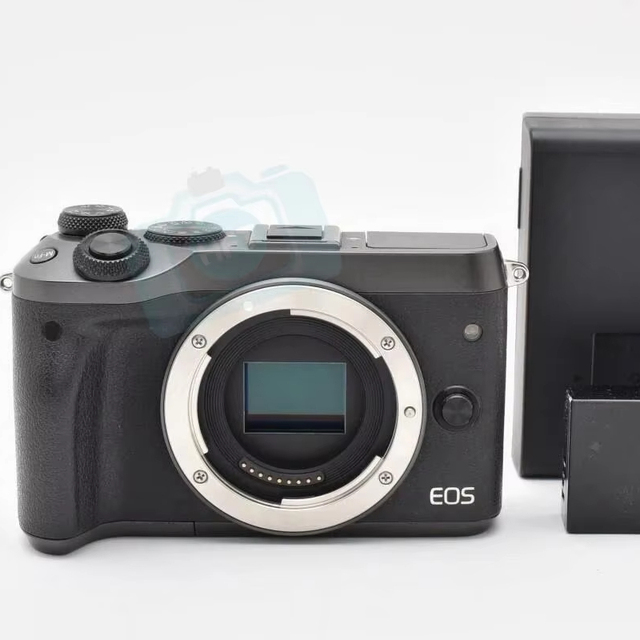 HFT Professional EOS M6 Mirrorless Camcorder APS-C Frame 1080P Full HD Video CMOS Sensor Rechargeable Battery Dual Card Slots