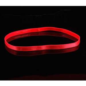 ربطات شعر رياضية مرنة سميكة مانعة للإنزلاق للنساء والرجال (أسود ، أبيض) - Product Image 2