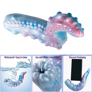 G6513 Bubble Color 16.73in Male Masturbator Single Channel Silicone Penis Stroker <b>for</b> <b>Men</b> Fantasy Pocket Pussy Adult Sex <b>Toys</b> - Product Image 3