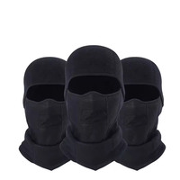 Vente en gros de bandanas tactiques imperméables en polyester coupe-vent pour le ski par temps froid, masque facial en balaclava