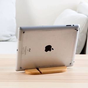 Nan Bamboo <b>Tablet</b> Pc <b>Stands</b> Adjustable Lazy Person <b>Stand</b> For Office Desk Original Color Customization In Stock - Product Image 4