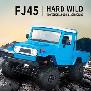 FJ45 1/12 스케일 RC 트럭 <span class=keywords><strong>2</strong></span>.4G 4륜 구동 크롤러 트럭 오프로드 자동차 버기 크롤러 클라이밍 무선 조종 장난감 어린이 선물 - Product Image 4
