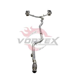 Vortex Stainless Steel Valved Catback <b>Exhaust</b> Fit Benz C43 AMG W206 2.0T Sport Sedan Muffler Dual Polished Direct Fit Tail Tips - Product Image 4