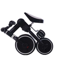 Nouveau vélo d'équilibre pliable multifonction 3 en 1 pour tout-petits, tricycle et porteur pour enfants