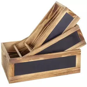 Art populaire mariage caisses <span class=keywords><strong>vintage</strong></span> stockage décoratif caisses en bois - Product Image 5