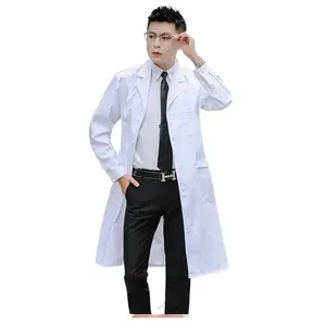 Blouse médicale promotionnelle pour les étudiants en médecine, en soins infirmiers, en médecine, en <span class=keywords><strong>pharmacie</strong></span>, en chimie, en laboratoire, en clinique, vêtements de travail - Product Image 3