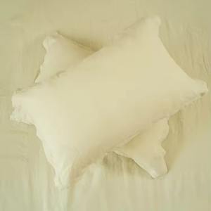 ชุดเครื่องนอนผ้าลินิน 100% คุณภาพดี ดีไซน์เรียบหรู สำหรับโรงแรม ฤดูใบไม้ร่วง ขายส่ง ผ้านวม 100TC - Product Image 3