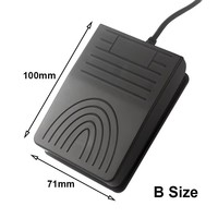 Adaptateur USB pour clavier et souris préprogrammés, avec commande au pied USB, pour jeux PC, multimédia informatique et affichage d'images d'échographie