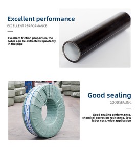 Хит продаж, нестандартные размеры, нетоксичный, черный, красный, Hdpe, силиконовый сердечник, кабель для продажи - Product Image 6