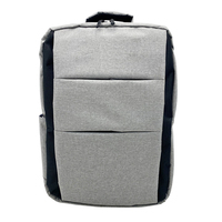 Sac à dos en nylon durable avec fermeture éclair pour console PS5 Slim/Pro et accessoires de jeu, sac de rangement portable imperméable pour les voyages