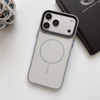 Coque de protection rigide ultra-fine en PC métallique pour iPhone 17 Pro Max, 17 Air, 16e, 16, 15, 14 Plus, 16 Pro, 13, 12, 11