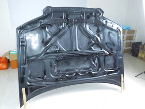 Capó de Fibra de Carbono para Subaru <span class=keywords><strong>Forester</strong></span> 2006 <span class=keywords><strong>2007</strong></span> Estilo WRC con Clips Incluidos - Product Image 5