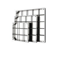 Couvercle de manhole en acier inoxydable à prix d'usine, grille de couvercle en acier inoxydable