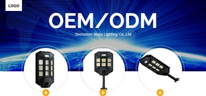 IP67 étanche tout-en-un LED lampadaire <span class=keywords><strong>solaire</strong></span> extérieur lumière de charge <span class=keywords><strong>solaire</strong></span> avec alimentation CC - Product Image 6