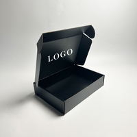 Boîtes d'expédition en carton ondulé recyclé à impression personnalisée Emballage postal de commerce électronique pour bijoux vêtements cosmétiques chaussettes