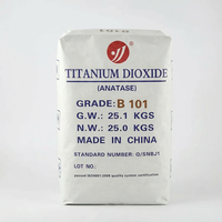 Dioxyde de titane de qualité anatase B101 pour semelles de chaussures et pneus