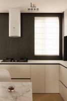 Juego de Muebles de Cocina Modulares Modernos Personalizados, Gabinetes de Pared de Altura Completa en Acrílico de Alto Brillo, Gabinetes de Cocina Plegables
