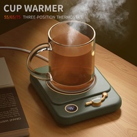 Chauffe-tasse électrique portable de bureau à 3 températures, chauffe-tasse intelligent, cadeau idéal pour les amateurs de café, maison, bureau