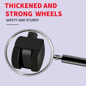 Cesto de lavandería plegable de 100L con ruedas, cesta rodante que ahorra espacio con bolsa de lavado extraíble - Product Image 3