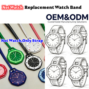 <span class=keywords><strong>Correa</strong></span> de Repuesto para <span class=keywords><strong>Reloj</strong></span> AP Royal Pop, <span class=keywords><strong>Correa</strong></span> de <span class=keywords><strong>Reloj</strong></span> para Hombre y Mujer - Product Image 1