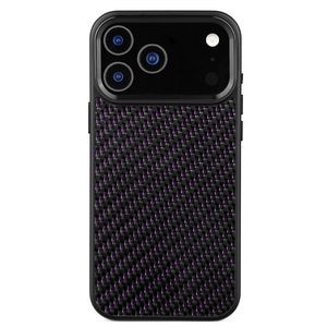 Étui de téléphone portable en TPU PC au design fin en fibre de carbone de luxe pour <span class=keywords><strong>iPhone</strong></span> 16 Pro 17 Pro Max 17 Air avec cadre de caméra magnétique en métal - Product Image 2