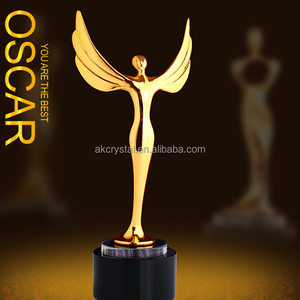 Châu âu tính năng khu vực awards danh hiệu, thanh lịch mạ vàng kim loại bức tượng nhỏ giải thưởng danh hiệu/vàng oscar thophy - Product Image 5