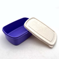 Bento Riz Husk Eco Blé Paille Emballage Fibre Sac À Lunch Soupe Potable Tasse Boîte À Lunch avec Couverts et Sac