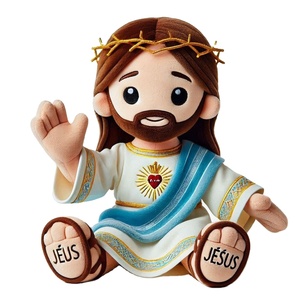 <span class=keywords><strong>Peluche</strong></span> Cristiani <span class=keywords><strong>Personalizzati</strong></span> Nuovo Design Cartone Animato Gesù Bambola di <span class=keywords><strong>Peluche</strong></span> Personalizzata Produttore di Giocattoli di <span class=keywords><strong>Peluche</strong></span> su Misura - Product Image 2