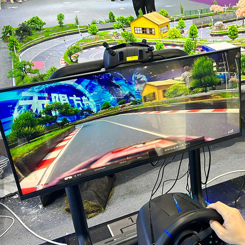 Multiplayer Racing Simulator Cockpit Interactive Miniature Track Arcade ...