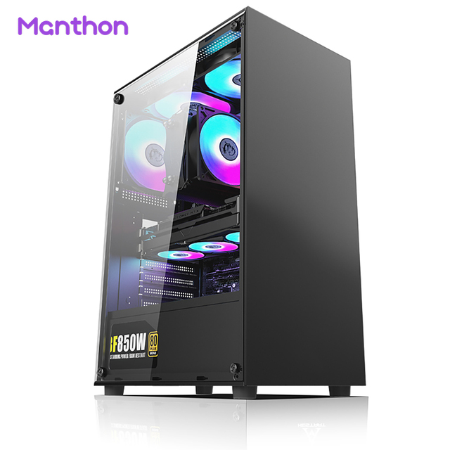 High Quality Black Atx Towers Gaming Computer Cases Desktop Gaming Cabinet PC Case