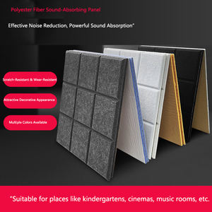 Panneau insonorisant auto-adhésif en fibre de polyester - Autocollant <span class=keywords><strong>mural</strong></span> <span class=keywords><strong>acoustique</strong></span> |   Matériau de décoration murale insonorisant - Product Image 5