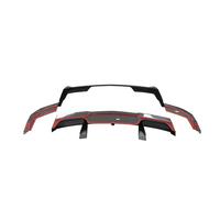 Pour 2023-2024 CHEVROLET CORVETTE C8 diffuseur arrière en FIBRE DE CARBONE (Z06)