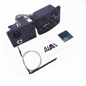 Preamplificador de Guitarra Acústica HEQ-4 de Plástico con Afinador Digital, Ecualizador de 4 Bandas y Pastilla para Guitarra - Product Image 5