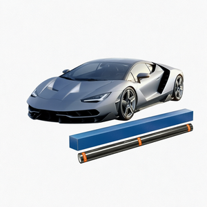 Film de fenêtre en PET carbone noir, 2 plis, teinté solaire, protection de la vie privée, 1,52 x 30 m pour vitres de voiture - Product Image 1