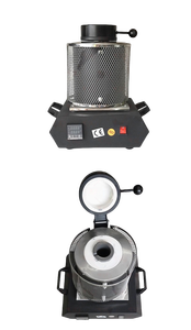 Mini Xách Tay Chất lượng cao Vàng Bạc Đồng nóng chảy máy nhiệt độ cao lò cảm ứng với máy đúc - Product Image 3