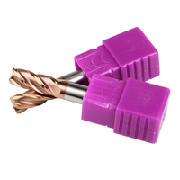 Fraise à queue en carbure de tungstène massif HRC 45/55/60/65 0,5 mm 16 mm, vente en gros Chine, personnalisable