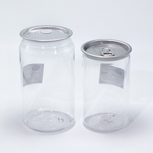 Precio de Fábrica al por Mayor, Latas Desechables Transparentes para Té de Burbujas, Café, Botellas de Plástico para Jugos, Latas de PET para Bebidas - Product Image 2