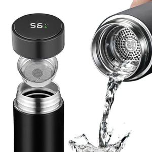 500ml Luxury LED Digital Smart Temperature Display <b>Thermos</b> Stainless Steel Flask <b>Cup</b> for Water Travel-Intelligente Intelligente - Product Image 2