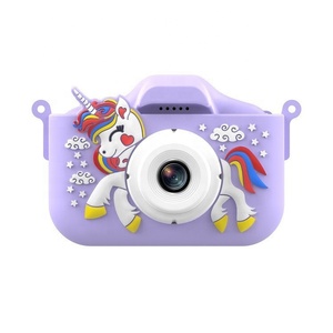 Migliori regali per bambini unicorno macchina fotografica bambini per ragazze e ragazzi bambini Video per Vlogging giocattoli per bambini regali Mini videocamera X10S - Product Image 2