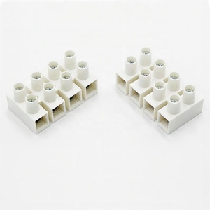 8 <strong>Pole</strong> Plastic Electrical Steel Screws Nylon 13.5mm Feed Through Screw <strong>Terminal</strong> <strong>Blocks</strong> Wire <strong>Connector</strong> for Cable - Product Image 2