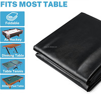 Couverture de table de billard en cuir robuste couverture de table de billard extérieure étanche à la déchirure Anti-décoloration