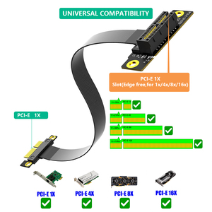 สายต่อขยาย PCI-e PCI Express 36PIN 1X 270 องศา คุณภาพสูง - Product Image 4
