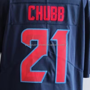 Derek Stingley Jr. <span class=keywords><strong>Red</strong></span> alternatif en kaliteli dikişli amerikan futbol forması gemi hazır - Product Image 6