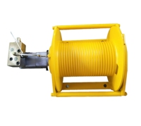 Treuil hydraulique de 2 tonnes, 3 tonnes, 4 tonnes avec câble en acier pour grue de levage