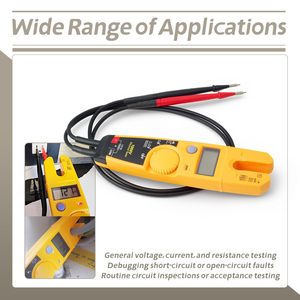 Comprobador Eléctrico T5-1000, Medidor de Voltaje CA/CC de 1000V, Corriente, Resistencia y Continuidad, Multímetro - Product Image 4