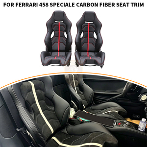 Asientos de Carreras Ajustables de Fibra de Carbono Seca para 458 488, Piezas Interiores para Automóviles - Product Image 1
