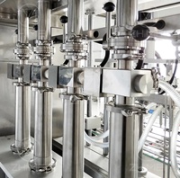 Automatique avec convoyeur Machine de remplissage quantitative entièrement automatique de liquide visqueux d'huile de miel pour l'emballage