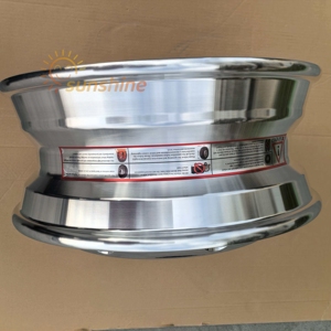 Jantes de camion en aluminium forgé poli à 10 goujons 17.5/19.5x6.0 17.5/19.5x6.75 - Product Image 5